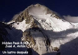 Hidden Peak 8.068 m.